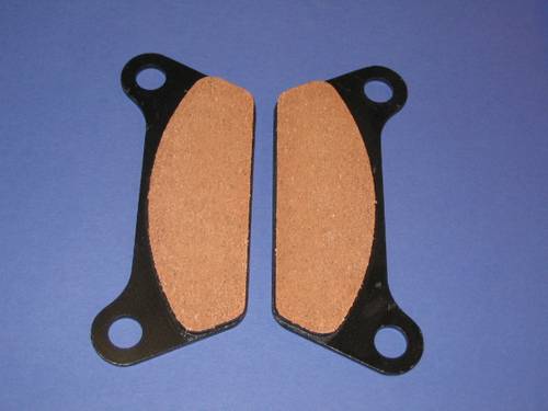 43957-80 DISC BRAKE PADS, PAIR<br/>BREMSBELGE FLT, FXR AB 1980  