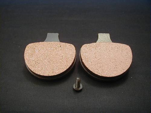 44063-83 DISC BRAKE PADS, PAIR, FRONT<br/>SCHEIBENBREMSBELGE, SINTER METAL  