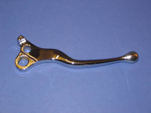 DOG-LEG DISC BRAKE LEVER<br/>SCHEIBENBREMSHEBEL CHROM  