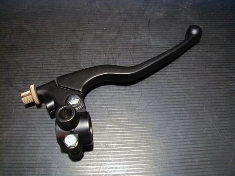 BRAKE LEVER ASSEMBLY 7/8BLACK<br/>UNI BREMSHEBELARMATUR 10MM  