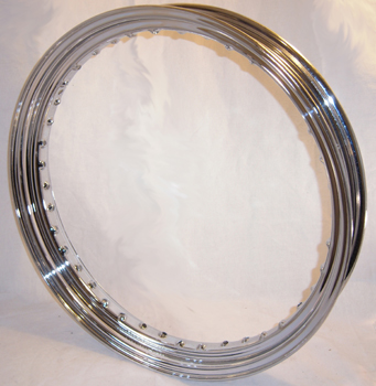 1,85" x 19" RIM, 40 HOLE<br/>STEEL CHROME, STAHL VERCHROMT  