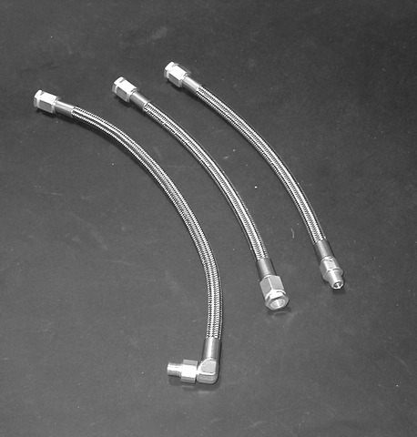 OIL LINE KIT STAINLESS STEEL<br/>SOFTAIL 86-91 FXST  