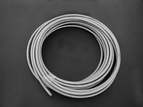 STAINLESS STEEL BRAKE LINE, 39.5<br/>PER METER, 6.45 mm  