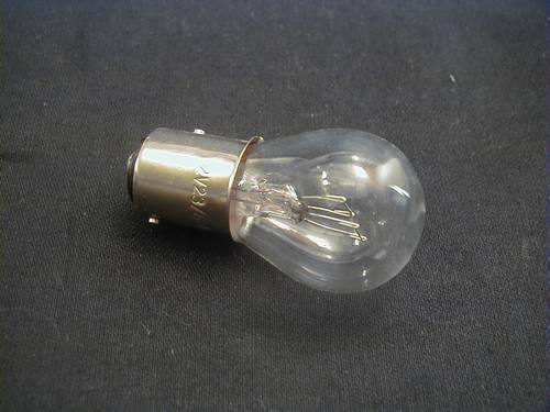 BULB, 12 VOLT 23/8 WATT<br/>ZWEIFADEN GLHLAMPE  