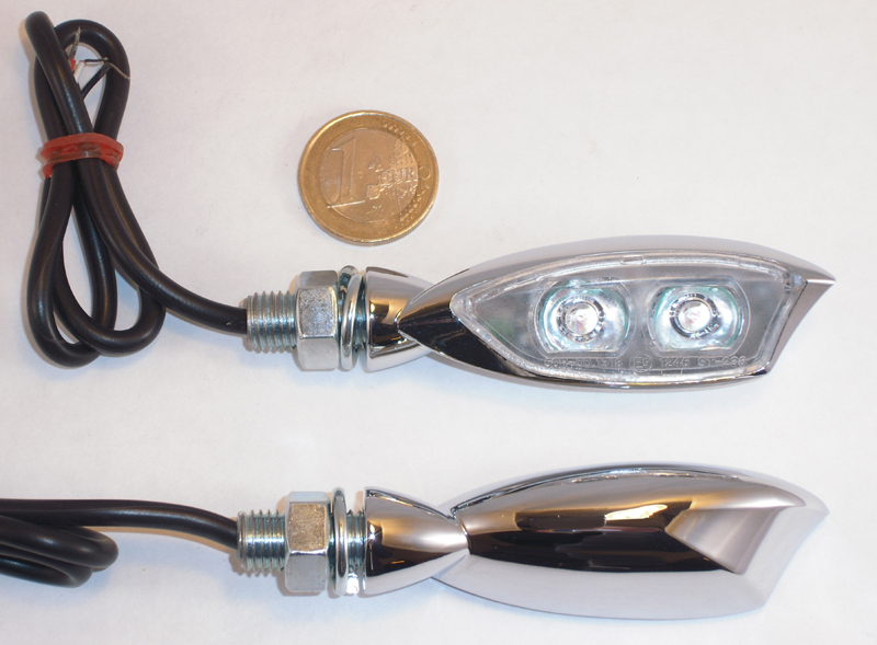 LED WINKER WITH TAILLIGHT & BRAKE LIGHT,<br/>WITH E-MARK, PAIR  