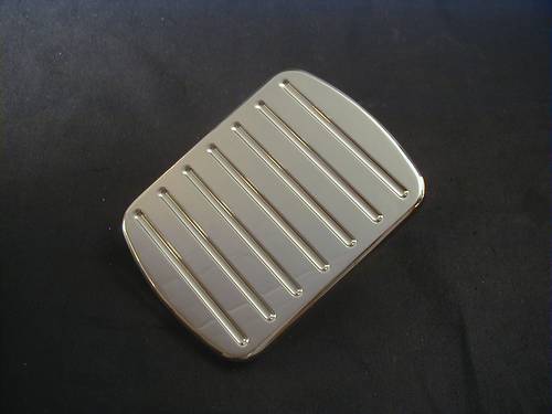 BILLET COIL COVER<br/>STRIPE/CHROME  