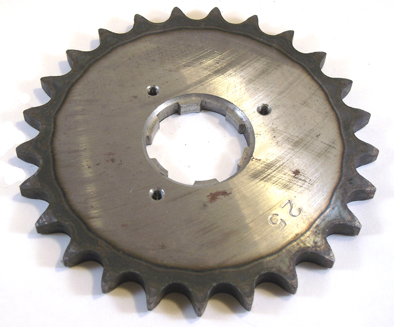 TRANSMISSION SPROCKET 25T<br/>BIG TWIN AB 83, 4-GANG  