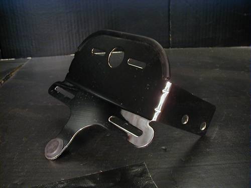 CUSTOM TAILLIGHT BRACKET, 7" WIDE<br/>FATBOB MOUNTING BRACKET  