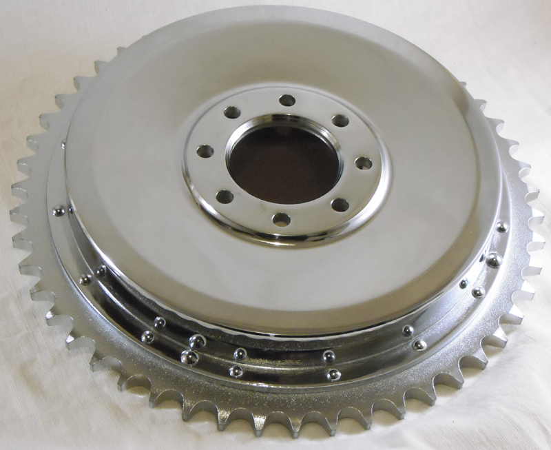 41401-52 BRAKE DRUM & SPROCKET<br/>SPORTSTER  