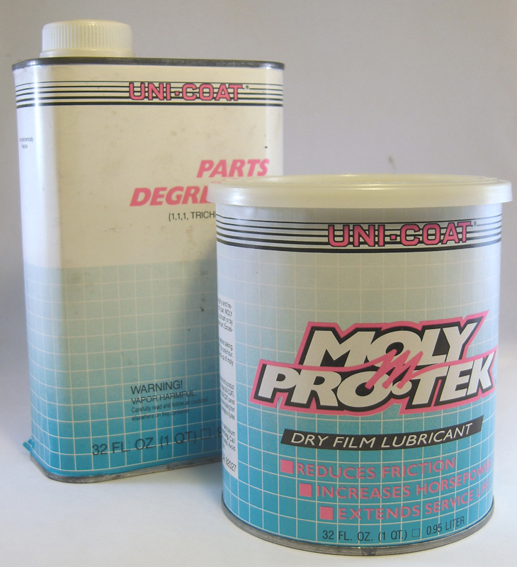 DRY FILM COATING MOLY PRO-TEK<br/>ENTFETTER UND BESCHICHTUNGSKIT  