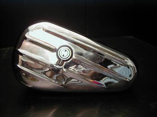 CHROME TOOL BOX<br/>64205-40 TEARDROP, 1940-1959  