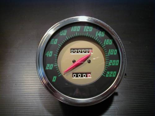 SPEEDOMETER 56-61 FACE 2:1 KM<br/>  