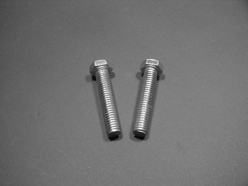 RISER BOLT 1/2" UNC x 60mm<br/>PAIR, HEXBOLT ZINC PLATED  