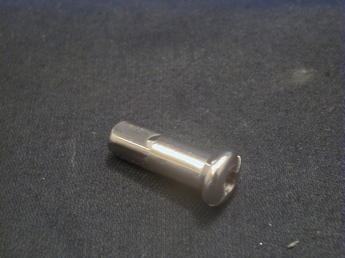 STAINLESS NIPPLE FOR SPOKE<br/>8 Gauge, 24.5mm LENGTH  