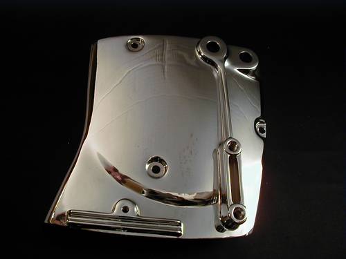 34911-81A SHIFTER COVER 883<br/>SPORTSTER, CHROMED 1980-90  