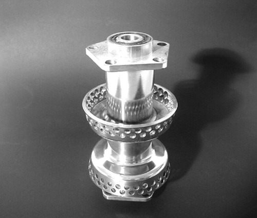DUAL FLANGE HUB, SPECIAL OFF-<br/>SET-4cm(only one side)120 HOLE  