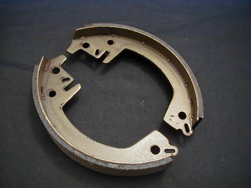 41801-58A BRAKE SHOES 1958-62<br/>BREMSBACKEN 74", PAIR FITS HYDRAULIC DRUM 