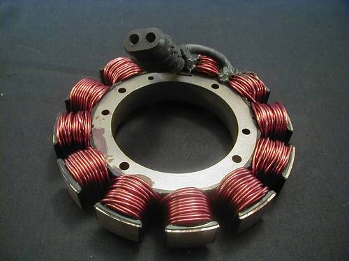 STATOR 2001-2006 SOFTAIL / 2004-2006 DYNA<br/>38 AMPS CYCLE ELECTRIC  