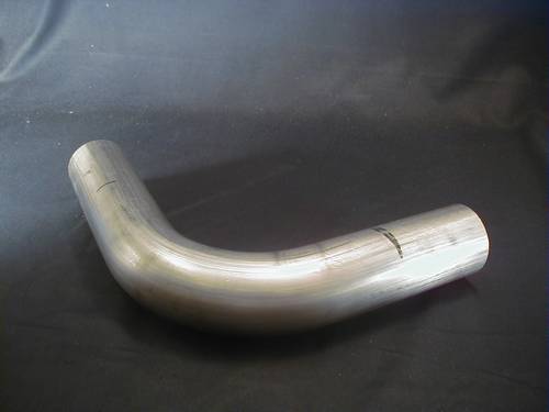 SPD 90 BEND EXHAUST PIPE<br/>2.250"x .065"x 4", VA 304  