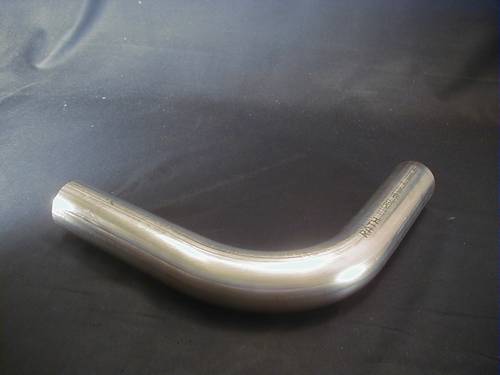 SPD 90 BEND EXHAUST PIPE<br/>1.750" x .065" x 4", VA 304  