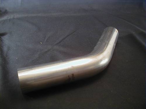 SPD 45 BEND EXHAUST PIPE<br/>2.250x .065x 6, VA 304  