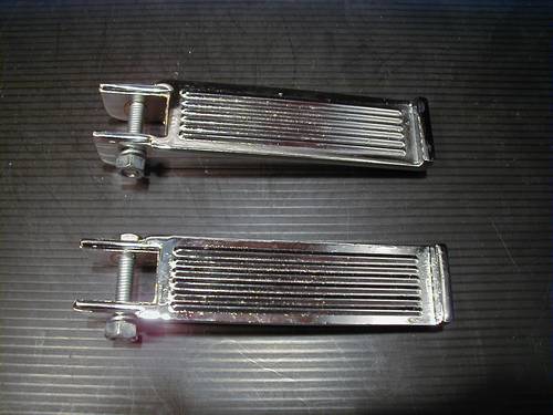 FOOTPEGS ONLY, RIB<br/>PAIR  