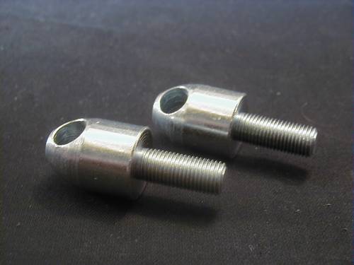 50973-65 BULLET PEG SUPPORT<br/>3/8-24 STUD, PAIR  