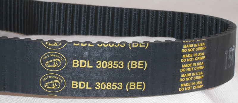 BDL REPLACEMENT PRIMARY BELT #BDL-30853 BE<br/>8mmx1,5´ 132T.(61-41+62-39+40) (Ges.-Länge 108cm) 