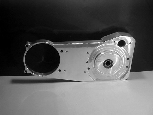 BILLET MOTOR PLATE KIT ONLY<br/>FITS DYNA GLYDE, to 2005  