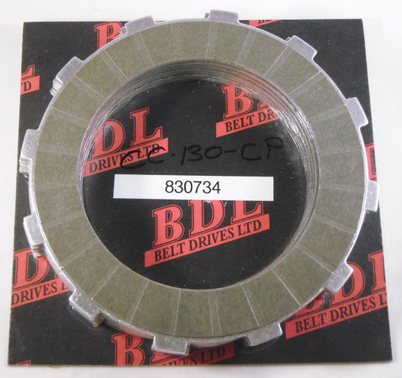 BDL CLUTCH PLATE, SET OF 7 KEVLAR FIBER PLATES<br/>FITS COMPETITOR CLUTCH 830733, (CC-130BB)  